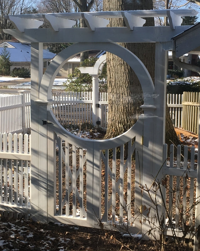 Arbor gate - Martha's Vineyard Design