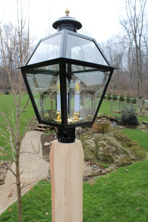 Square Lantern Post