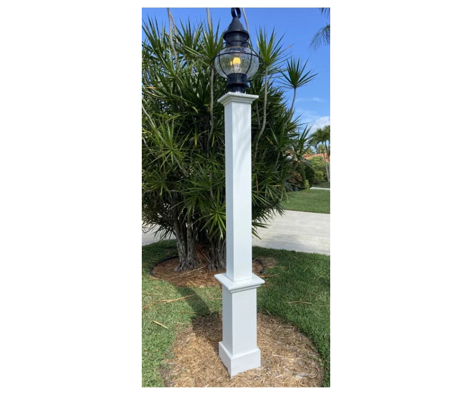 Azek Lantern Post Sleeves