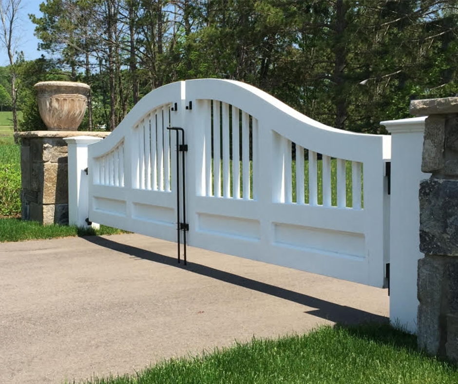 Cedar Driveway Gates