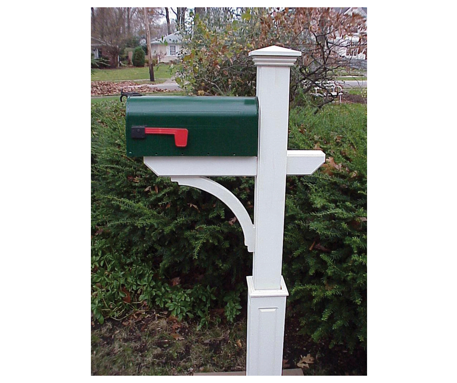 Cedar Mailbox Post Kits