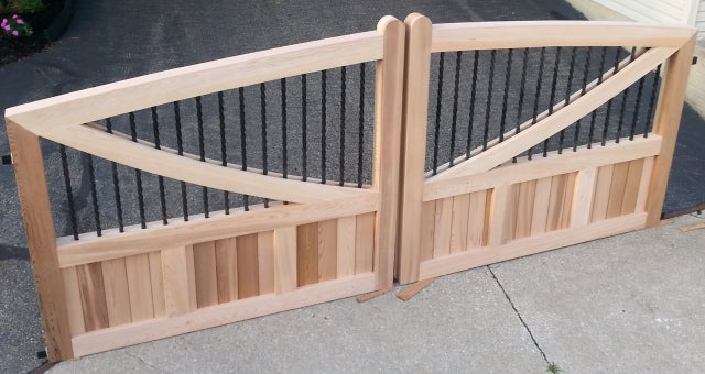 Customer Designed Driveway Gate
