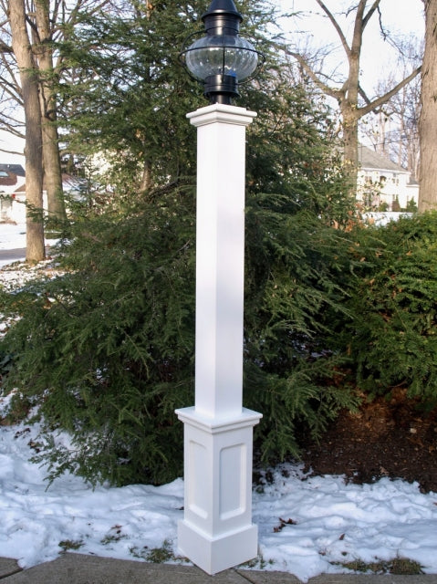 Azek Cellular PVC Lantern Post Sleeve by New England Woodworks
