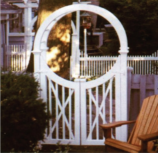 Arbor gate - Martha's Vineyard Design