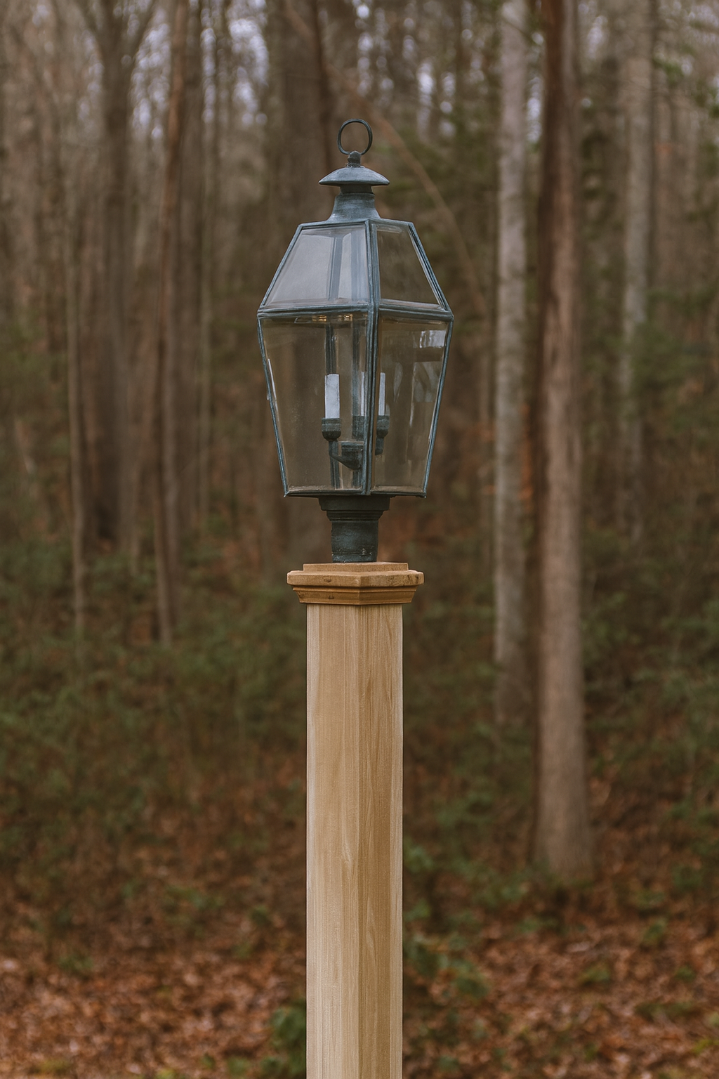 Finial Lantern Post